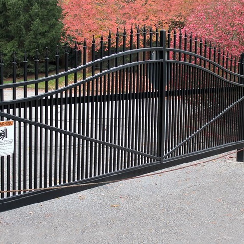 CAD Drawings Alumi-Guard Cantilever Gates - Victoria
